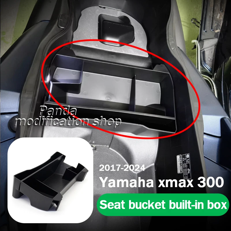 

Для YAMAHA XMAX300 XMAX 300 2017 2018 2019 2020 2021 2022 2023 2024 ведро сиденья встроенная коробка аксессуары