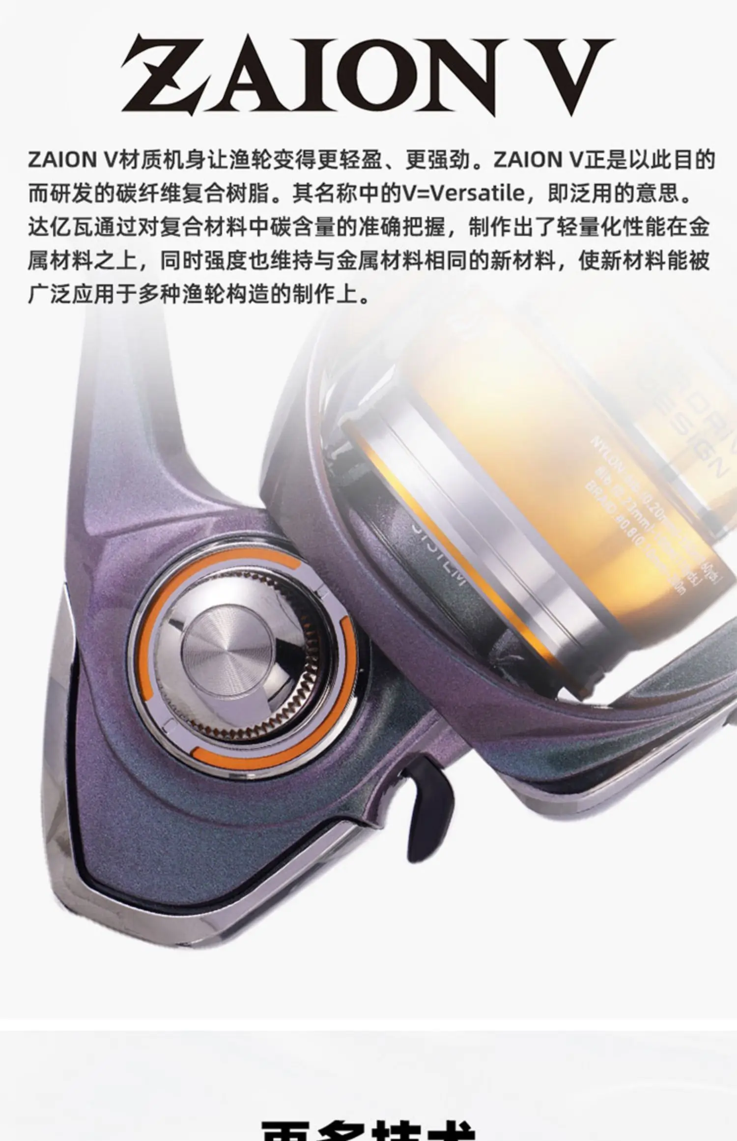 24 DAIWA REGAL CS LT Spinnrolle 9+1BB Maximale Bremskraft 5-12kg Angelrolle mit tiefer Spule für lange Würfe und zum Spinnfischen – Detail 5