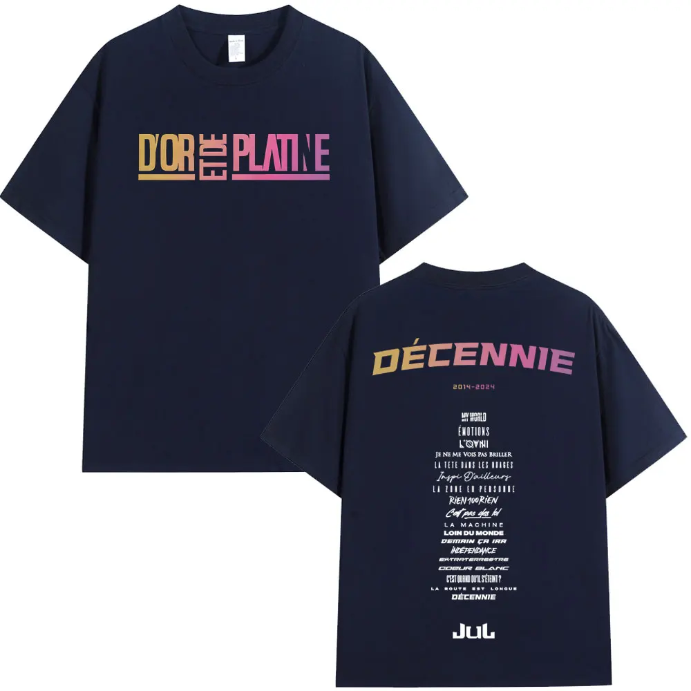 Rapper Jul Graphic T Shirt Men Women Clothing Fashion Hip Hop T-shirt Casual High Quality Cotton Short Sleeve Oversized T-shirts image 2