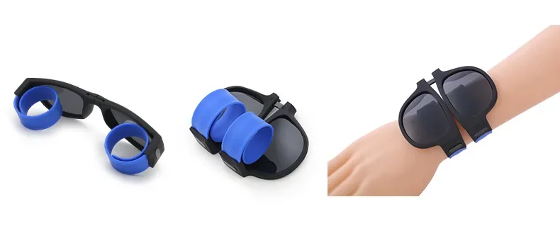 Neues Segelonen-Ring-Armband, Musterringe, Sonnenbrille, Radfahren, Reisen, bequem zu tragen, Persönlichkeit, faltbar, Polarisator, UV 400 – Detail 4