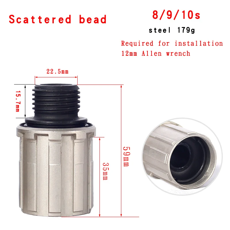 NOVATEC MTB Freehub Achternaaf Lichaam 8/9/10/11 speed Kit Kogellager Titanium Vrijloop body Weg Mountainbike Onderdelen