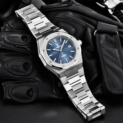 Pagani Design 2024 New 40Mm Men's Nh35 Automatic Mechanical Watch Sapphire Stainless Steel Waterproof 10Bar Luminous C3 Reloj Ho