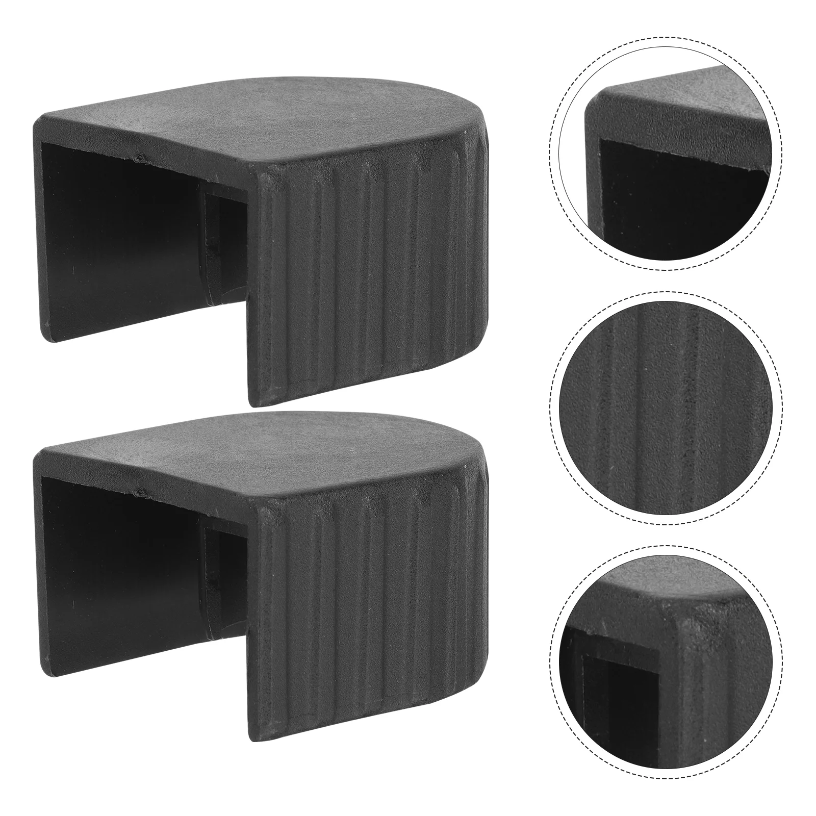 

2pcs Plastic Ladder Cover Practical Ladder Protectors Folding Ladder Plastic Caps