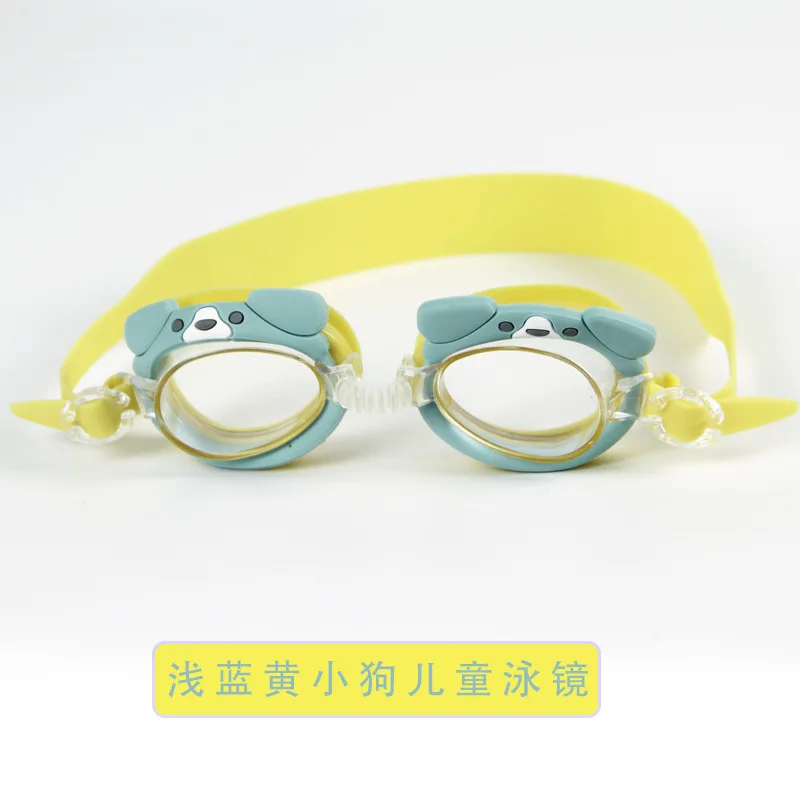 مكافحة الضباب مقاوم للماء الكرتون نظارات الوقاية للسباحة السباحة بركة السباحة الرياضة نظارات المياه نظارات للأطفال بنين بنات