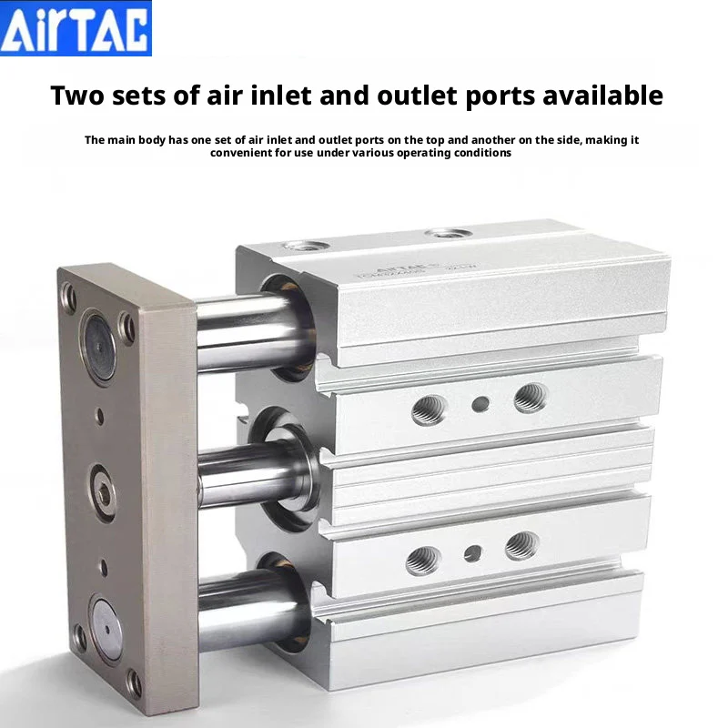 Airtac Three-axis Three Bar with Guide Rod Cylinder TCM - Cylinder Diameter 16/32/63/100