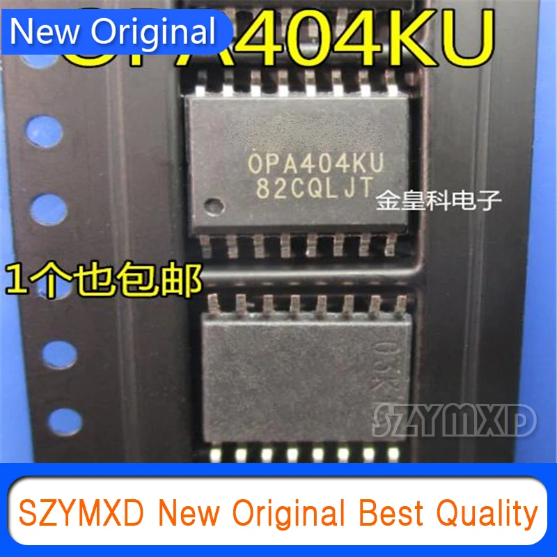 5Pcs/lot New Original OPA404KU OPA404 SOP16 four-way high-speed Precision Differential Operational Amplifier Chip