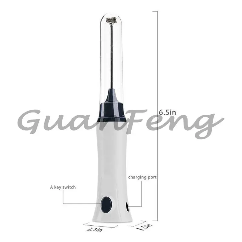 220V Rechargeable Automatic Electric Hand Mixer, Household Mini Egg Beater & Milk Frother Blender