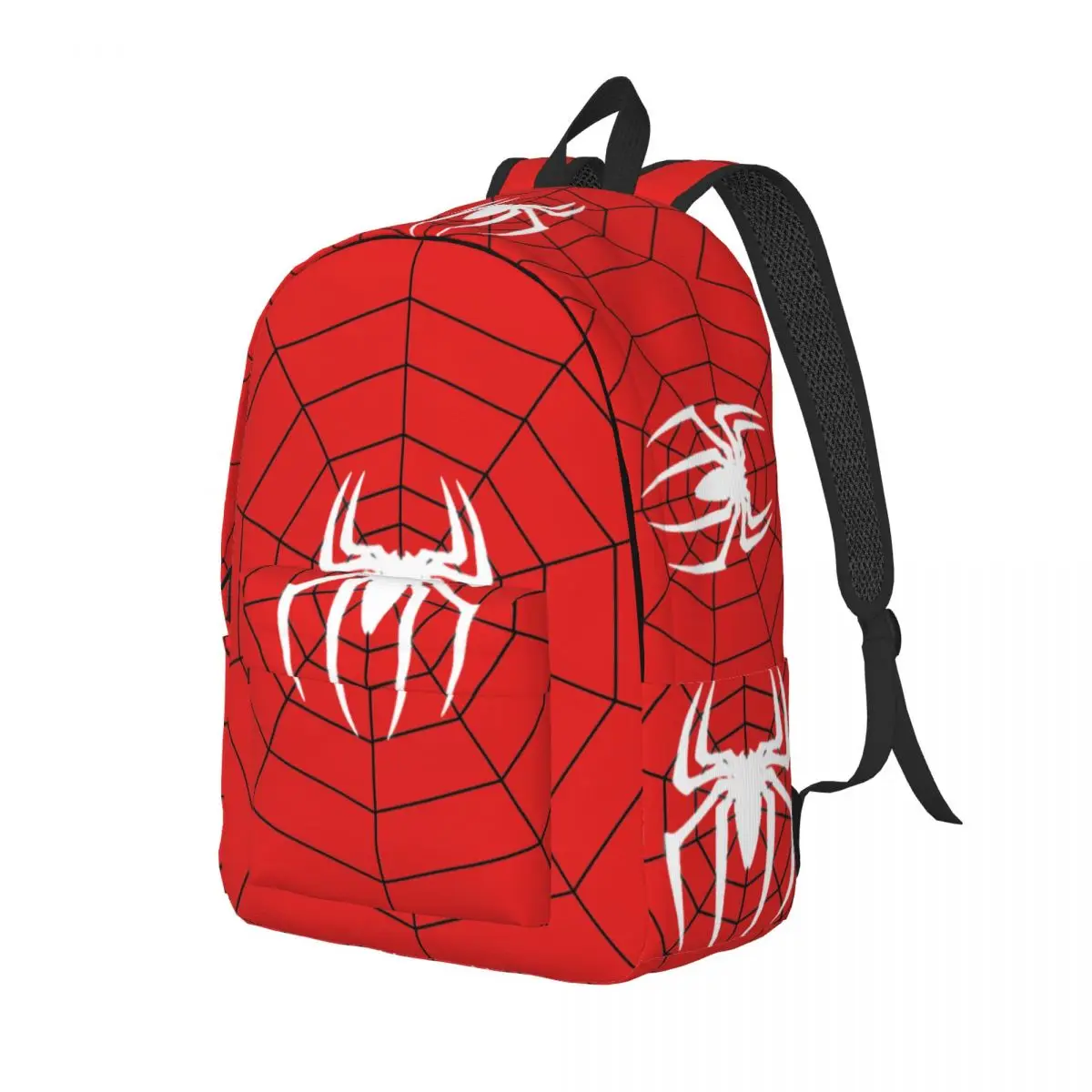 Limited Edition Spider Web for Teens Student School Book Bags Man - FIIIRE Canvas Daypack Elementary High College Durable