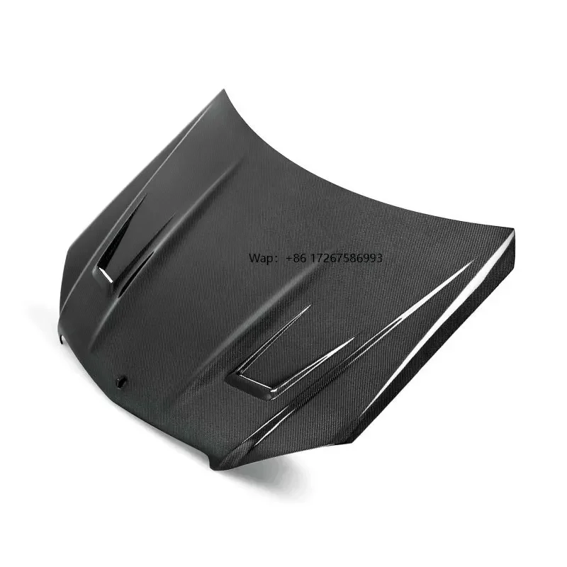 Black Series Carbon Fiber Front Engine Hood Bonnet Cover for C Class W204 2007-2010 New Condition