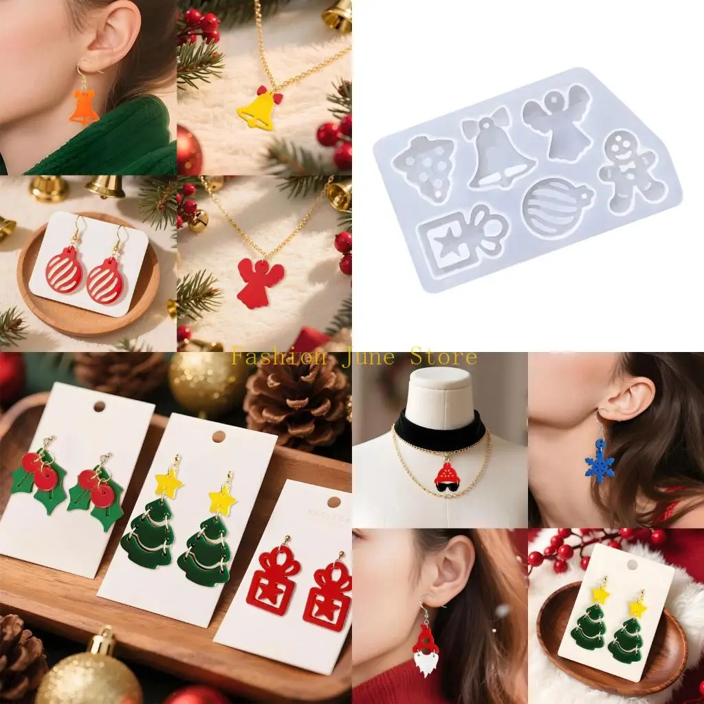 N5KA Halloween Jewelry Mold Pumpkin Specter Silicone Earring Crafting Supplies Small Accessories Moulds Silicone Texture