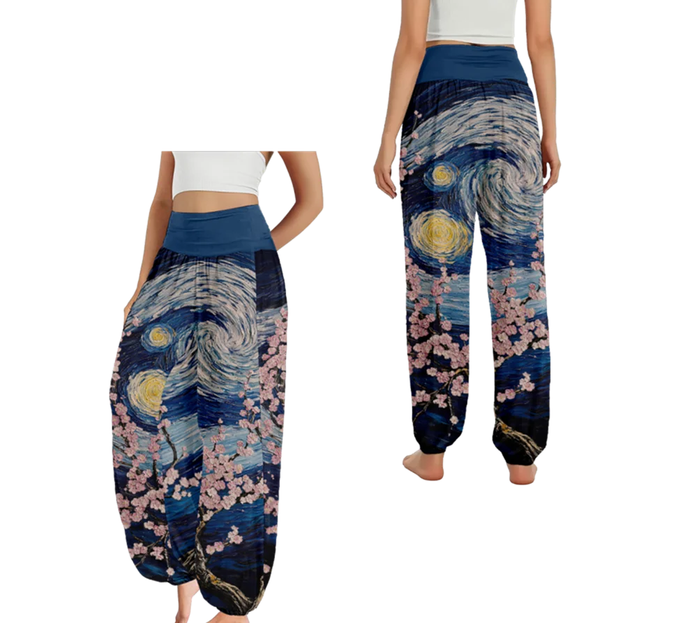 Women's pants Stretchy loose pants Sexy Fashion Yoga Pants Trendy Cool Workout Trousers