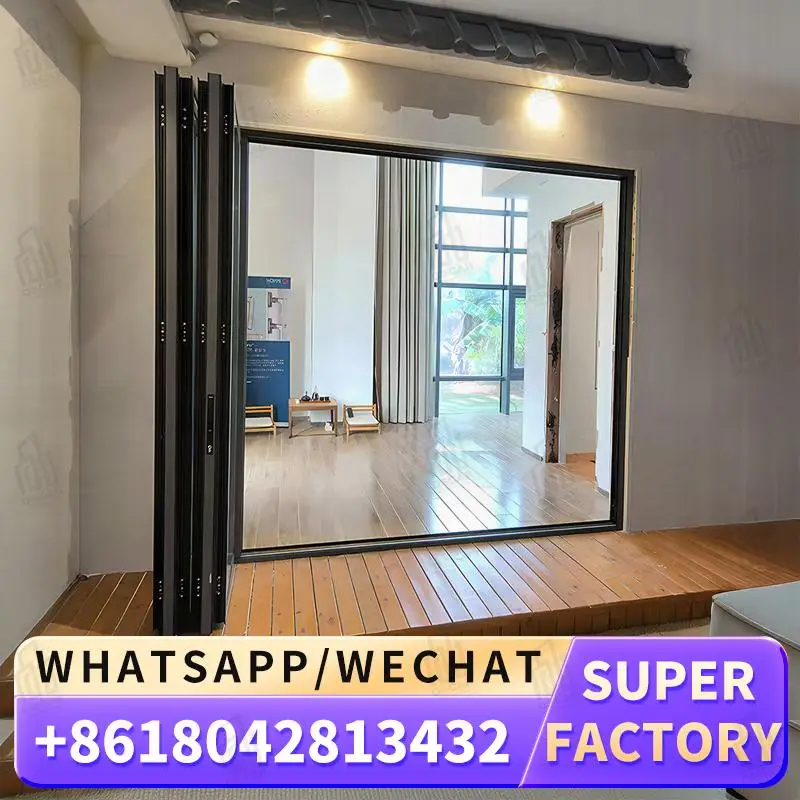 

Customizable Windows Foldable Door for European Office Spaces Innovative Factory Solution Windows Foldable Door