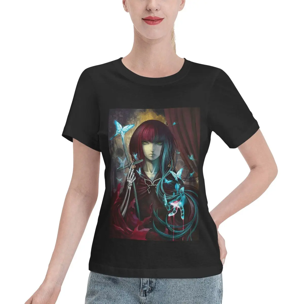 Oferta Limitada: Camiseta Feminina Morgana (A Casa em Fata Morgana) - Blusa Versátil e Confortável com Caimento Slim