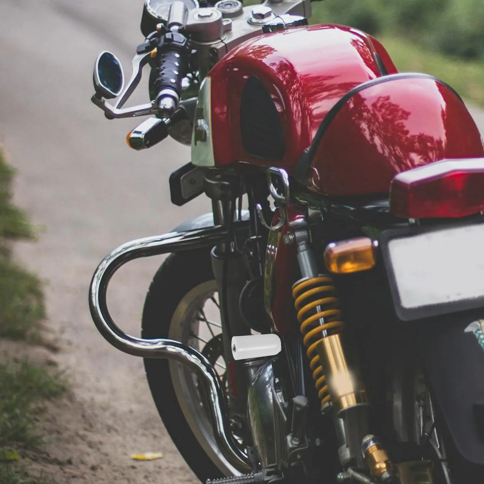 

4Pcs Motorcycle Handlebar Plug Anti-Drop Aluminum Alloy End Cap Block Cap Front Rear Protection Handlebar Grip Replacement