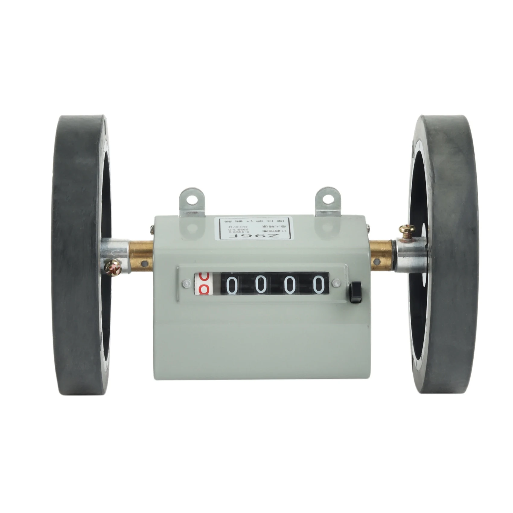AB47-Z96-F Mechanical ความยาวระยะทาง Meter Counter Double Rolling ล้อ Mechanical ความยาว 1-99999