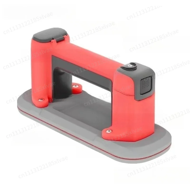 6112 Mini Narrow-Edge Electric Vacuum Suction Cup, Heavy-Duty Auto Pressure Compensation Lifter for Glass & Stone Handling