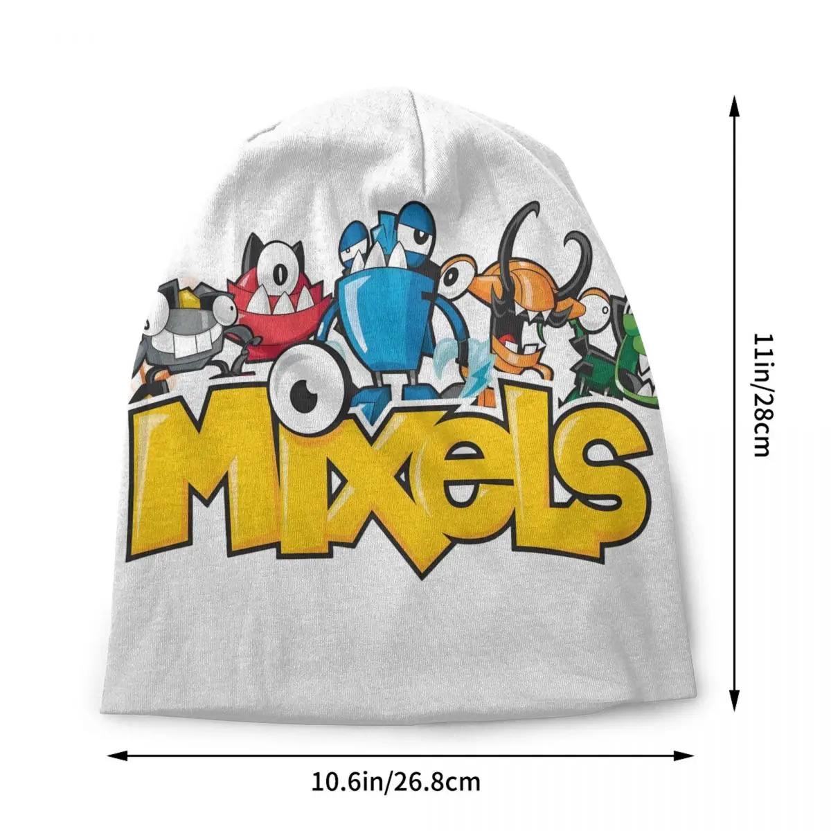 Game mixelsed Cartoon Beanies Caps For Men Women Unisex Street Winter Warm Knit Hat Adult Anima merican Television Bonnet Hats