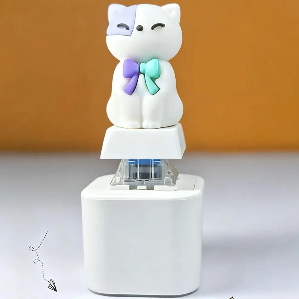 كروكينج الضفدع تململ قلادة المفاتيح مع أضواء ملونة USB قابلة للشحن الإجهاد المخلص مضحك الحسية الحيوان زر الصوت #4