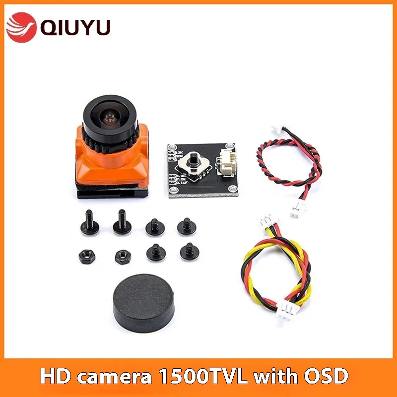 

Новая кроссоверная HD-камера Fpv 1500tvl с платой регулировки параметров OSD, широкоугольный 2,1 мм, аксессуары для дронов
