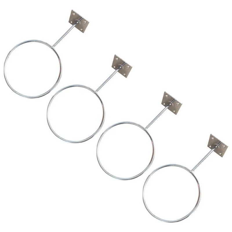 【RECOMENDAR】8個入り 壁掛けスポーツボールホルダー ディスプレイ メディシンボール、バスケットボール、バレーボール、サッカー用収納ラック