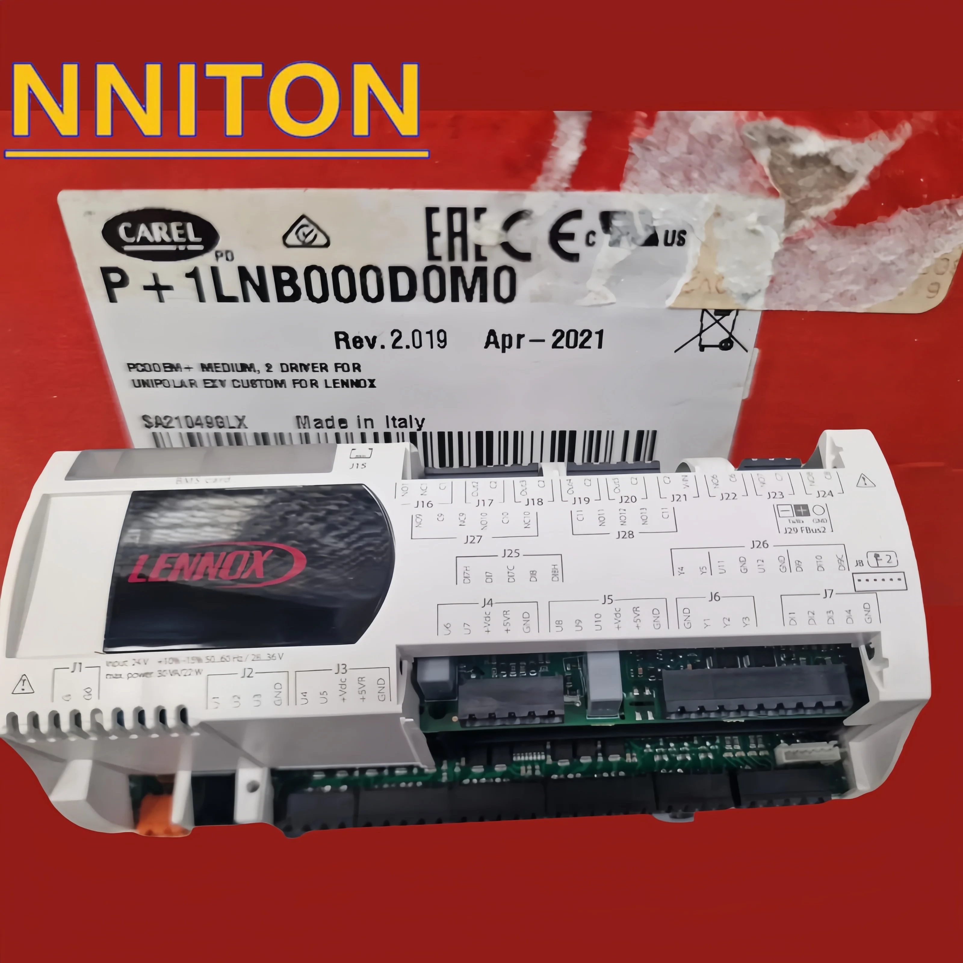 Placa de controle de ar condicionado PCO1 CAREL PCO1000CS0 SUA0351 PCO1000CS0 PCO1000CSO módulo CAREL controlador eletrônico