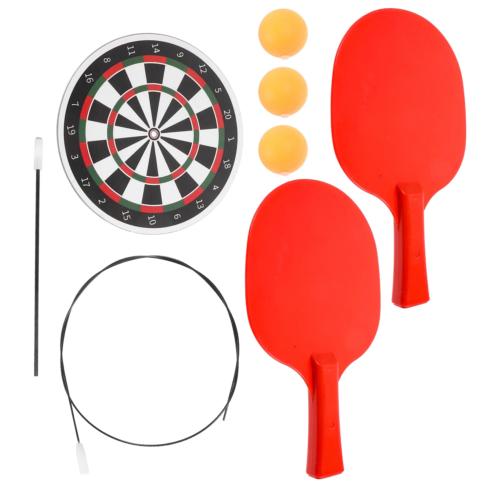 

1 set 1 Set Pong Training Device Durable Elastic Racket For Skill Practice Table Tennis Training Racket Plaything