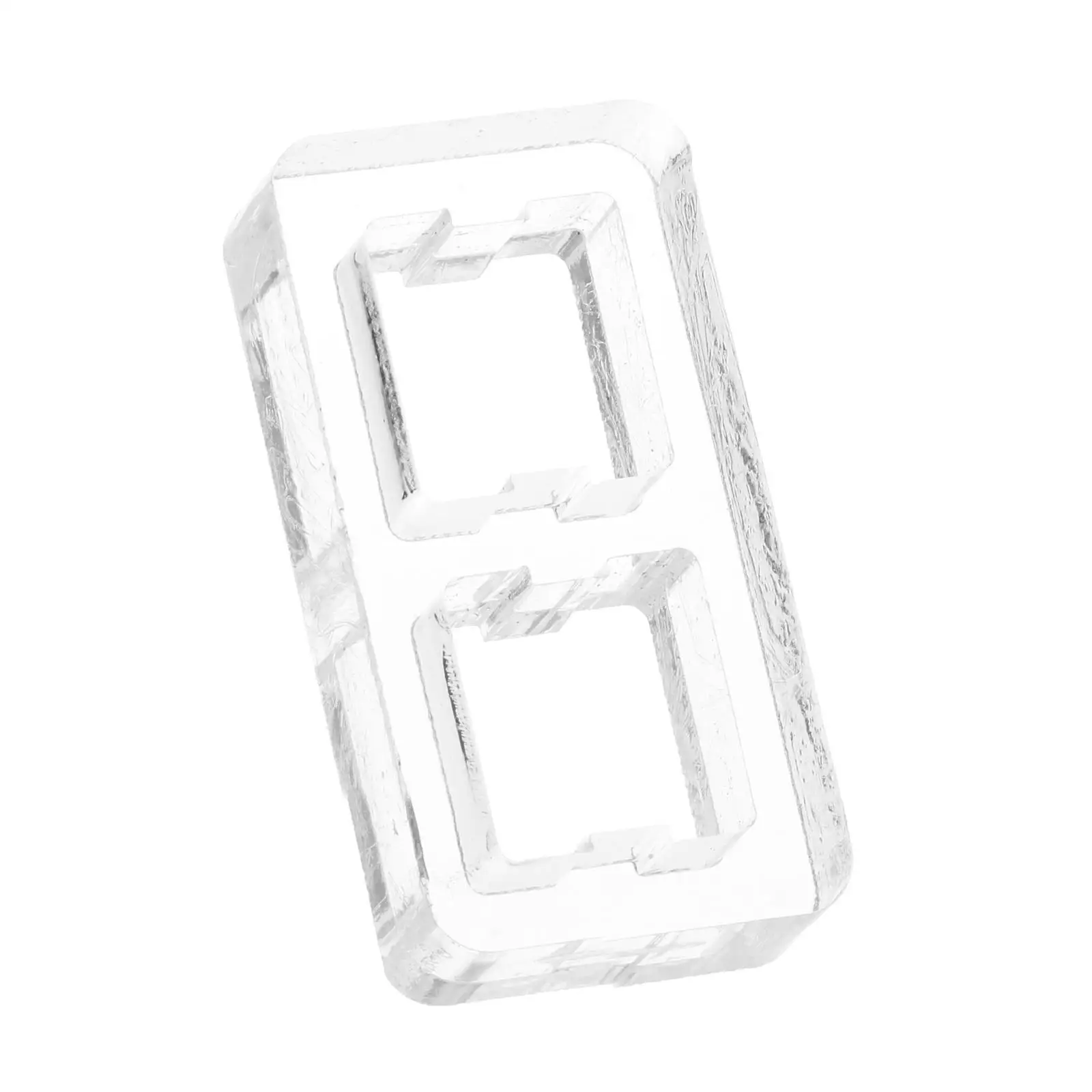 Clear Acrylic Switch Tester Storage Base Lightweight Display Board for Mechanical Switch Testing Keyboards