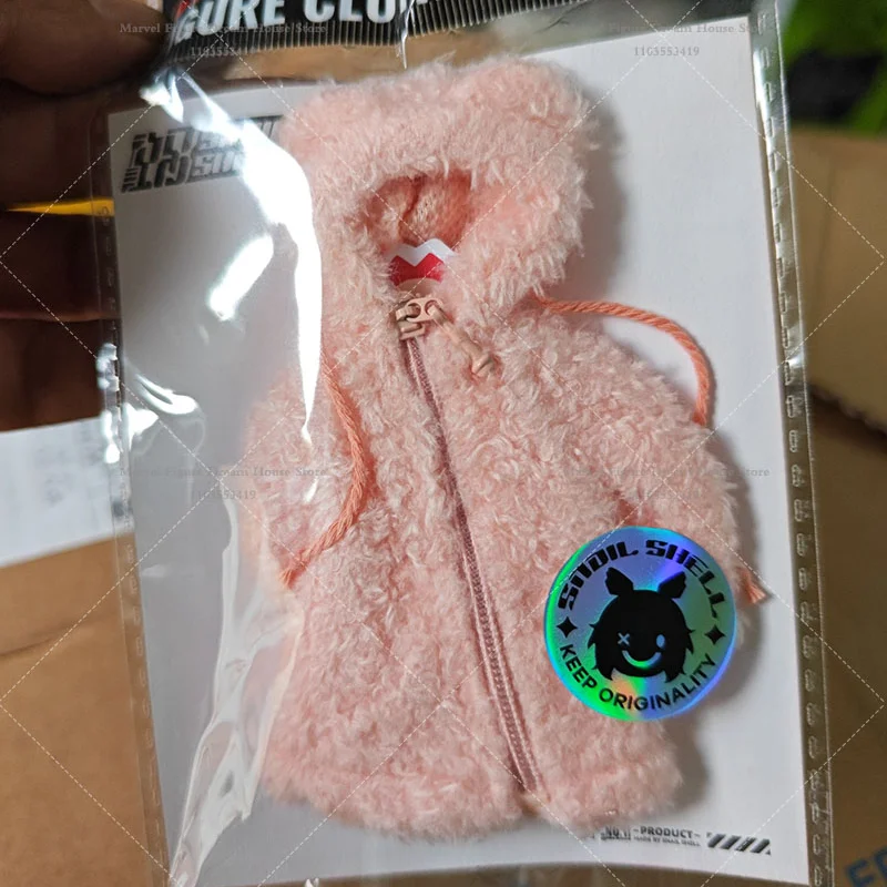 

В наличии оригинальная женская одежда SNAIL SHELL масштаба 1/10, 1/12, милое светло-розовое плюшевое пальто для 6-дюймовой фигурки солдата FRS