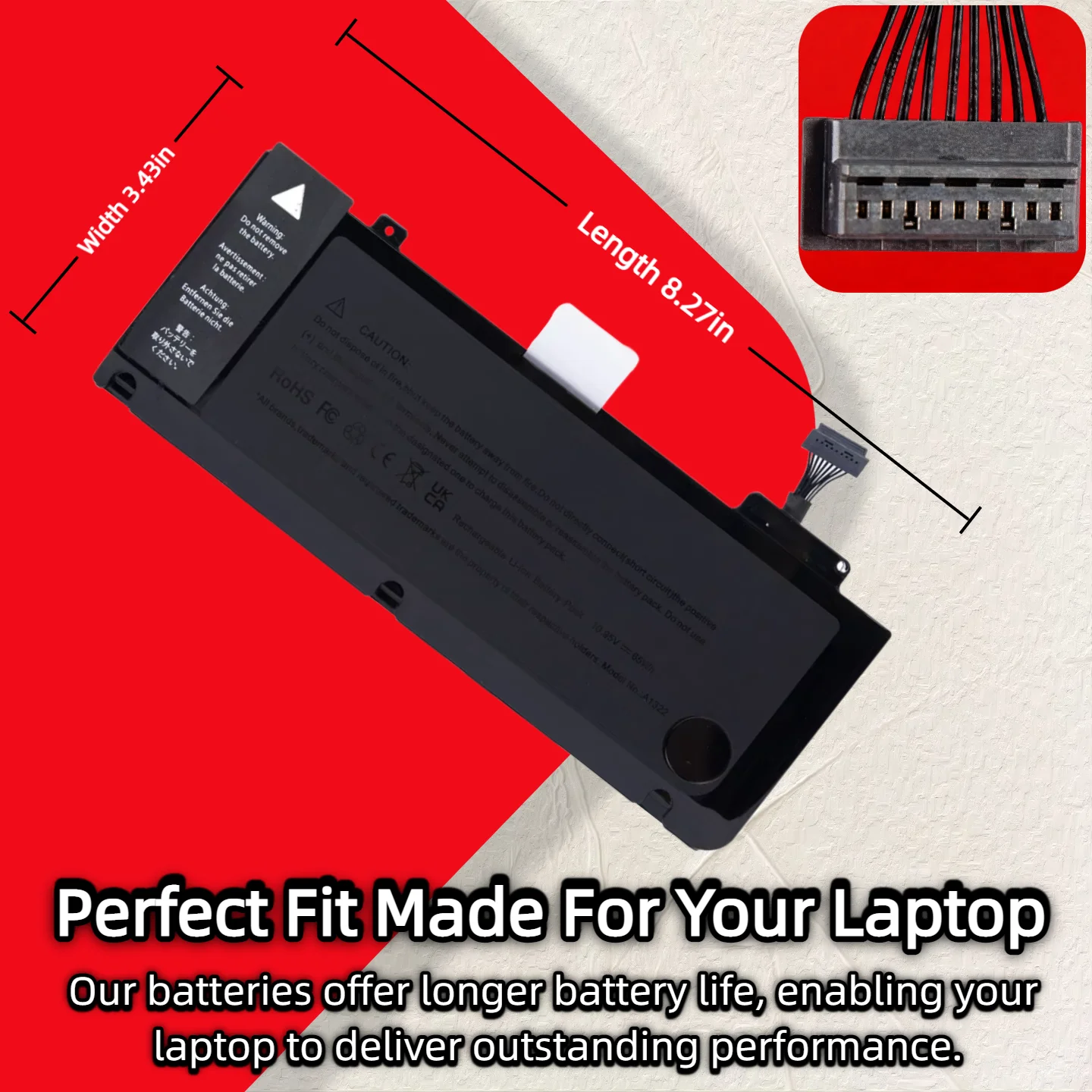 Wholesale And Retail❗❗❗ A1322 A1278 Battery For Apple MacBook Pro 13" 2009 2010 2011 2012 MB991LL/A 24M Warranty+Free Tool