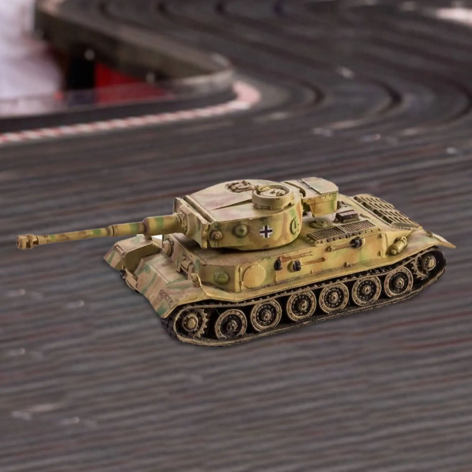 

1/144 Scale Armored Vehicle Model Movable Turret WW2 Armored Vehicle Static Model Collectible Figurine Special Edition