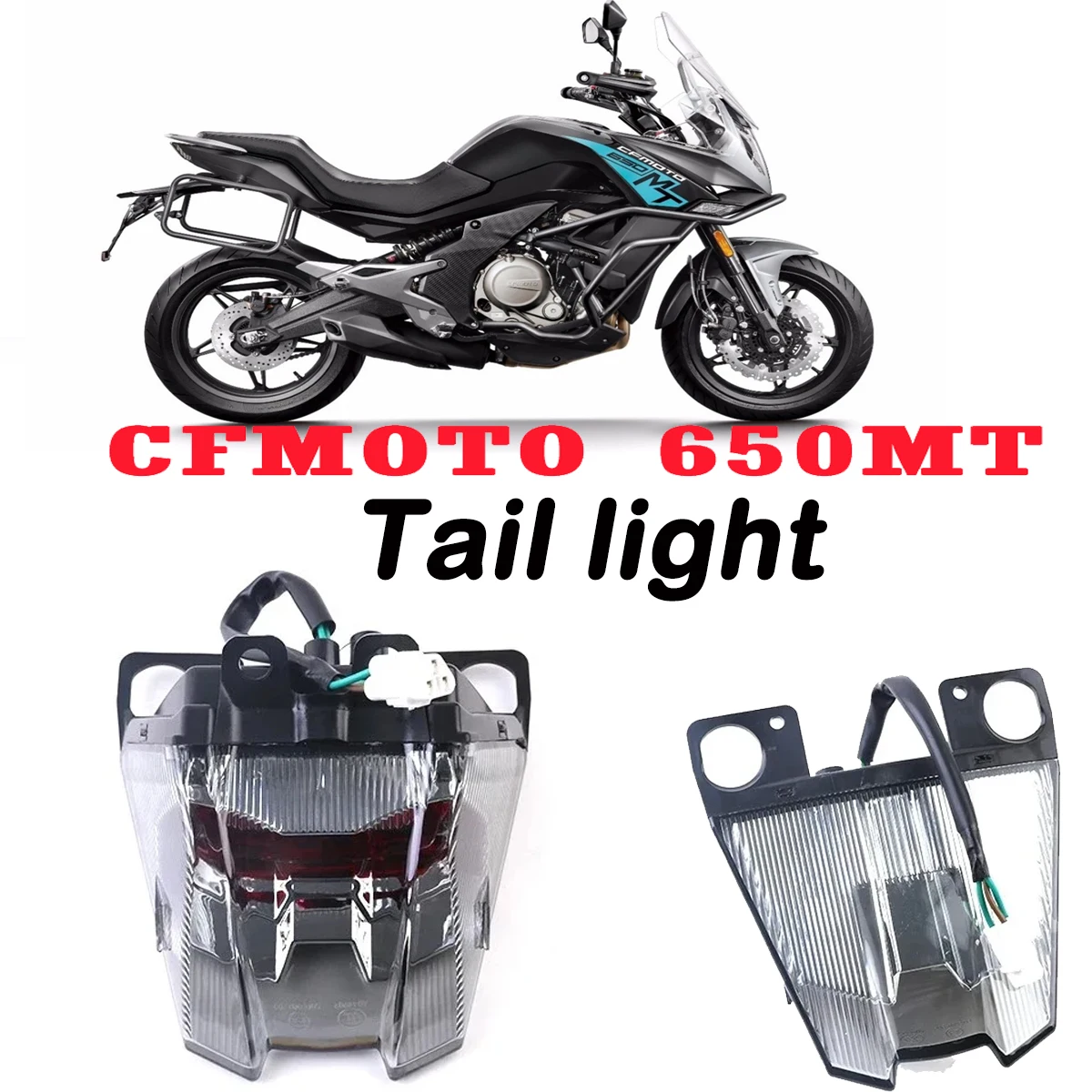 fanale-posteriore-combinato-x-t-per-moto-luce-di-posizione-e-stop-per-cfmoto-650mt-cf650-3-cf650mt-650-3