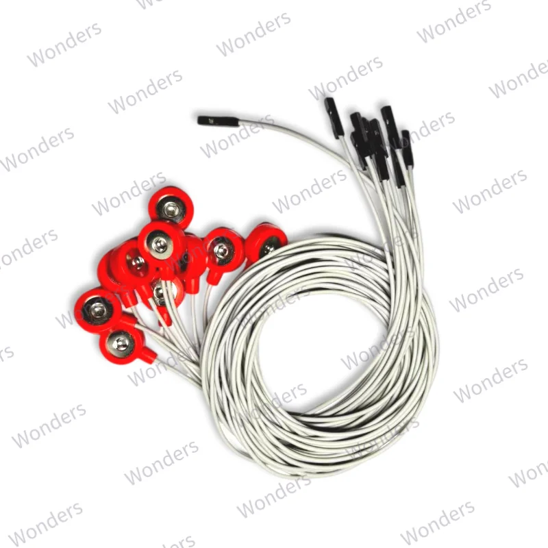 

1M Professional EEG/ECG Dupont Lead Wires for Brainwave Research Electrodes for ECG Signal Amplifiers Can Be Used Repeatedly