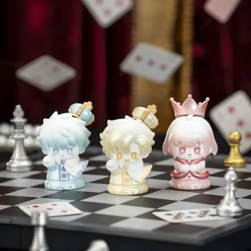 رابط حقيقي انقر فوق سلسلة الشطرنج صندوق أعمى لطيف دمية سطح المكتب زخرفة لعبة عصرية أنيمي الطرفية هدية جميلة نموذج المرآب عدة #2
