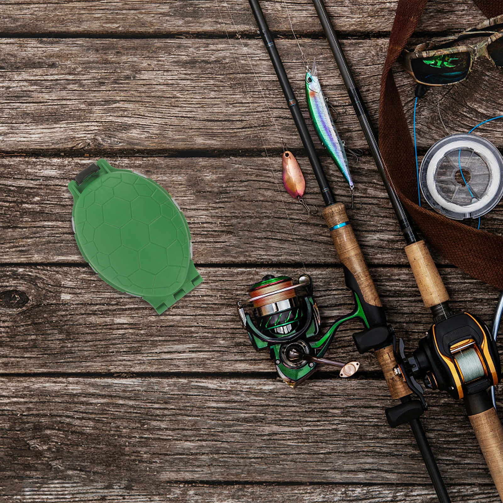 

Waterproof Fishing Hook Box High-Strength Abs Impact Resistant Seal Glue Strip Rubber Ring Transparent