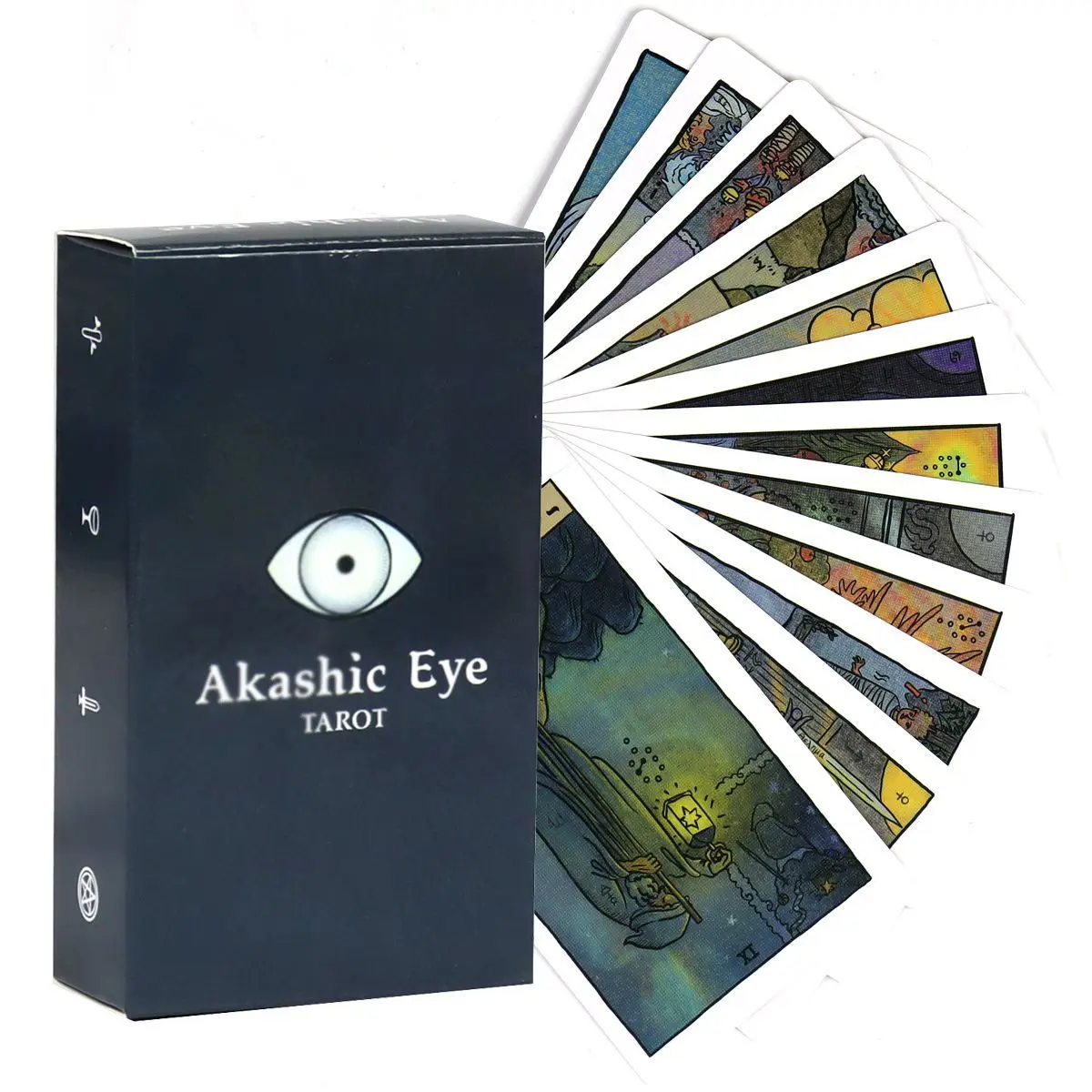 

English Version Akashic Eye Vita Tarot Card 78pcs Oracle Tarot Deck Modern Witch Divination Tool Astrology Board Game Gift