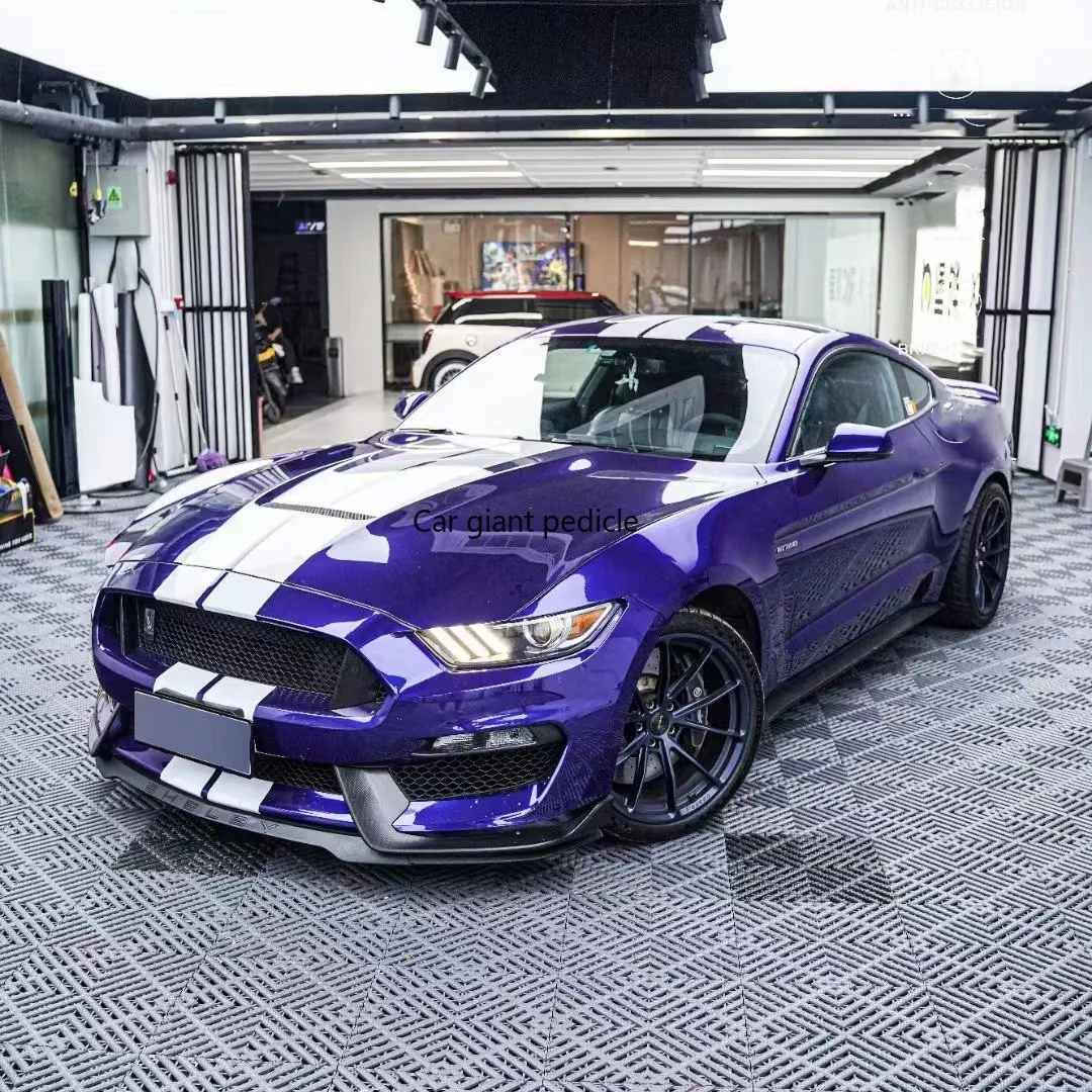 Highest qualityGlossMetallic Royal Indigo Blue vinyl Wrap Film Car Wrap Film Non degumming Non fading quality Warranty