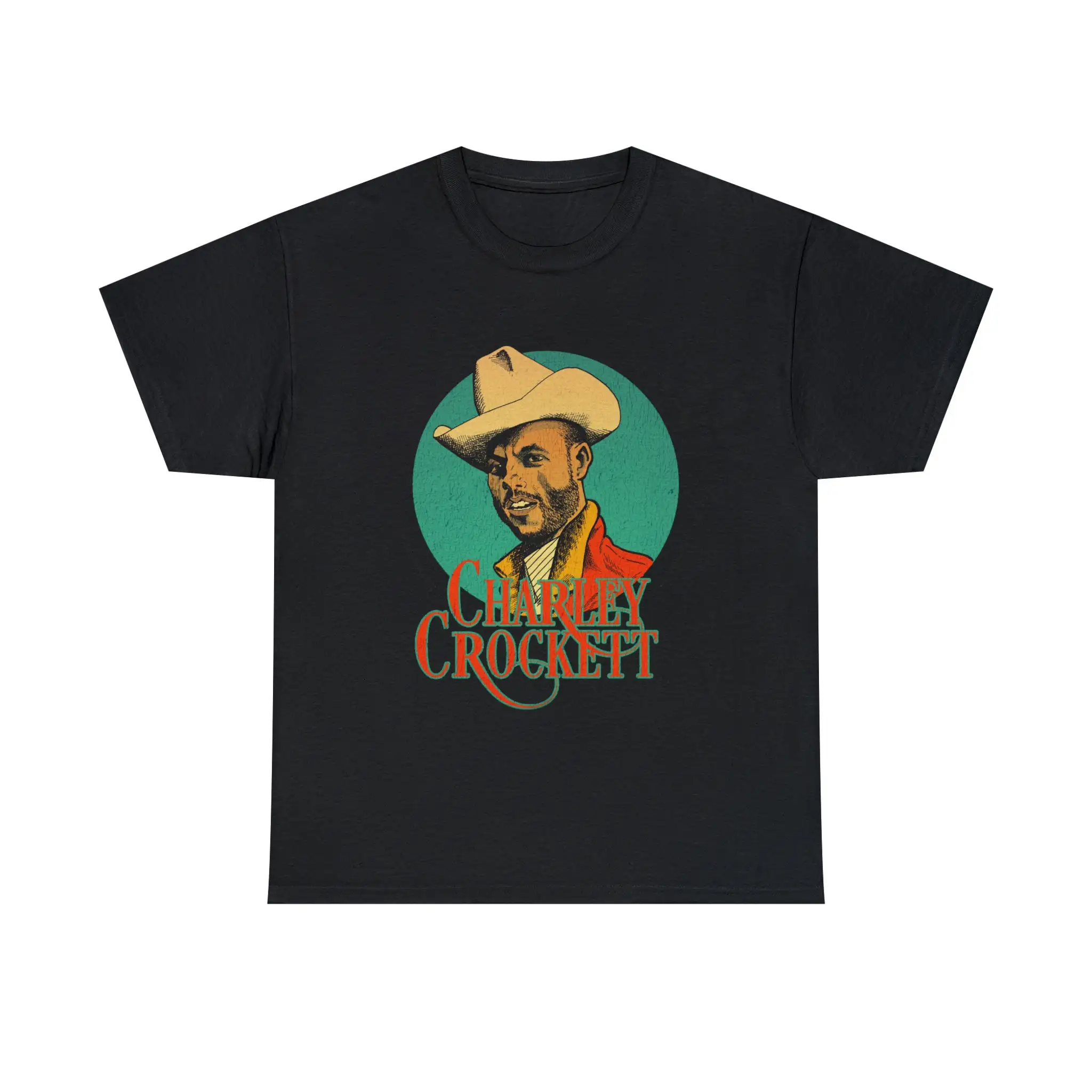 Charley Crockett T Shirt Merch Tour Heavy Cotton