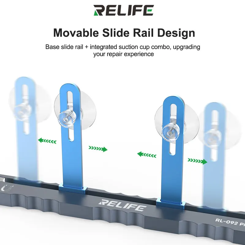 RELIFE RL-092 Plus Dispositivo di manutenzione per schermo grande per strumenti di riparazione e sostituzione di batterie per tablet/telefoni e schede madri
