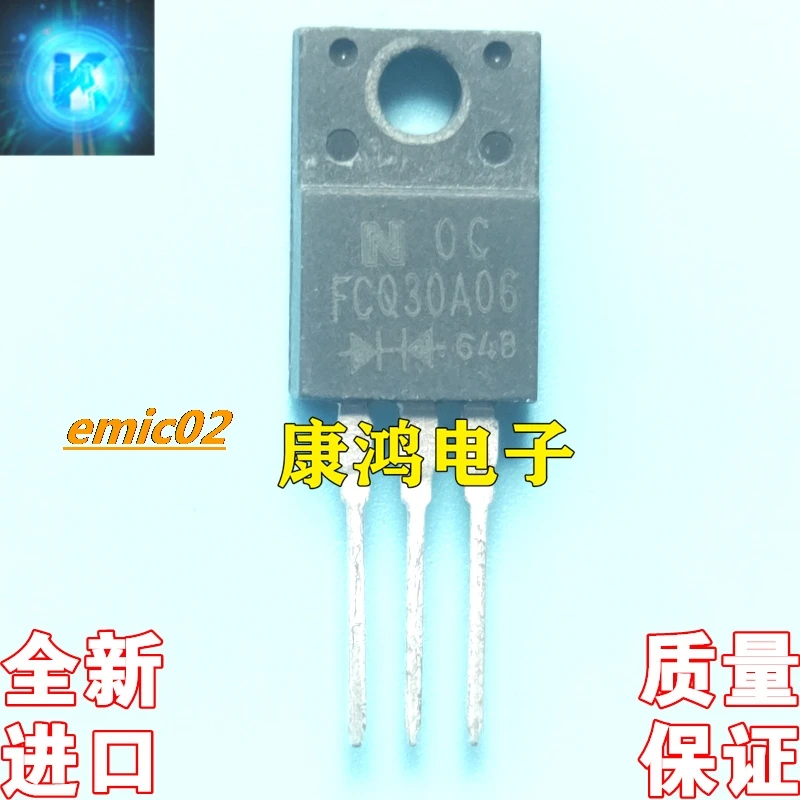 

10pieces Original stock FCQ30A06 FCH30A06 TO-220F 30A 60V