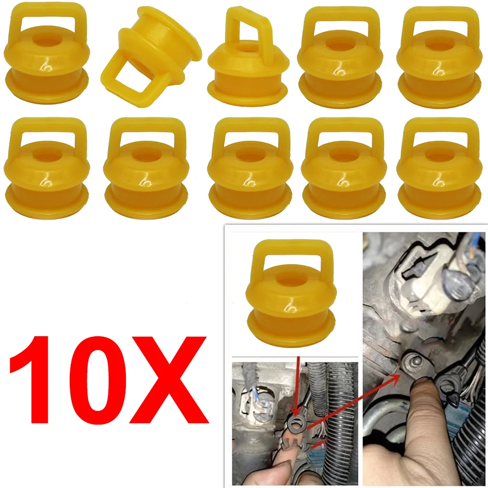 10X Shift Cable Bushing For Chevrolet Cruze Orlando Cadillac Escalade Opel Insignia Linkage Rubber Bands Grommet Clips Sleeve