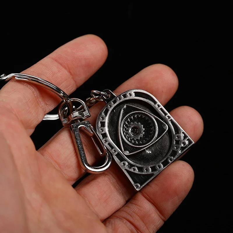 Wankel Engine keychain for men key ring car key chain rotor keychain key holder creativeportachiavi chaveiro llaveros hombre