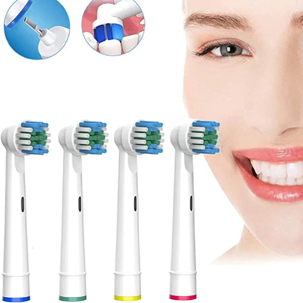 4/8/12/16 Pcs Professional Replacement Brush Head For Oral B Electric Toothbrush Heads Soft Dupont Bristle Nozzles Oral Care