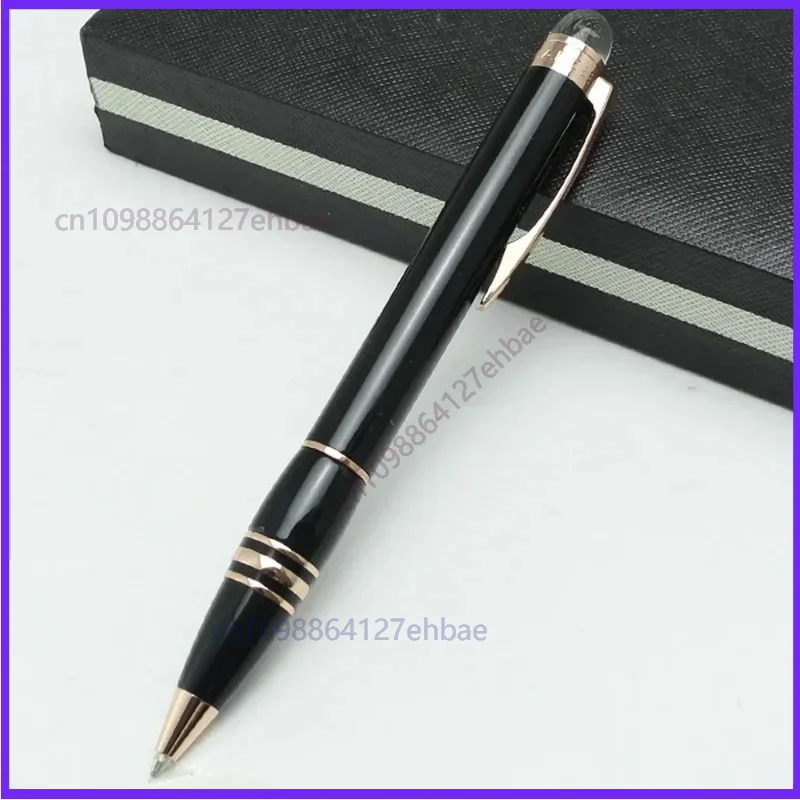 high-quality-classique-star-w-ballpoint-pen-metal-black-rose-gold-business-office-stationery-writing-business