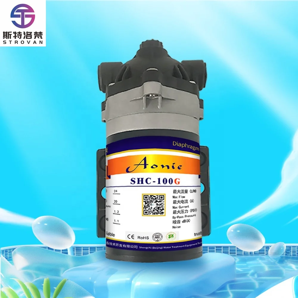 STLF High Quality Water Softener System Home RO Diaphragm Pump 100G
