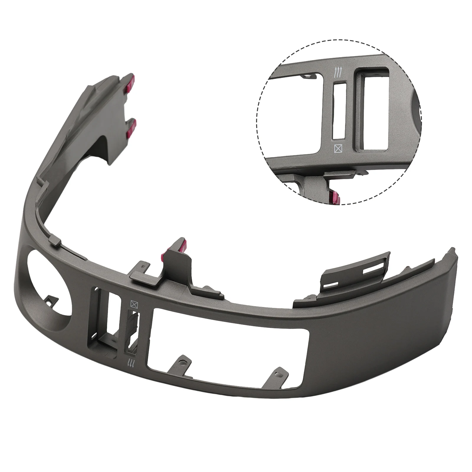 

High Grade High Quality Practical To Use Inner Left Correct Connector For Prius For Toyota Gray Plastic Trim Panel