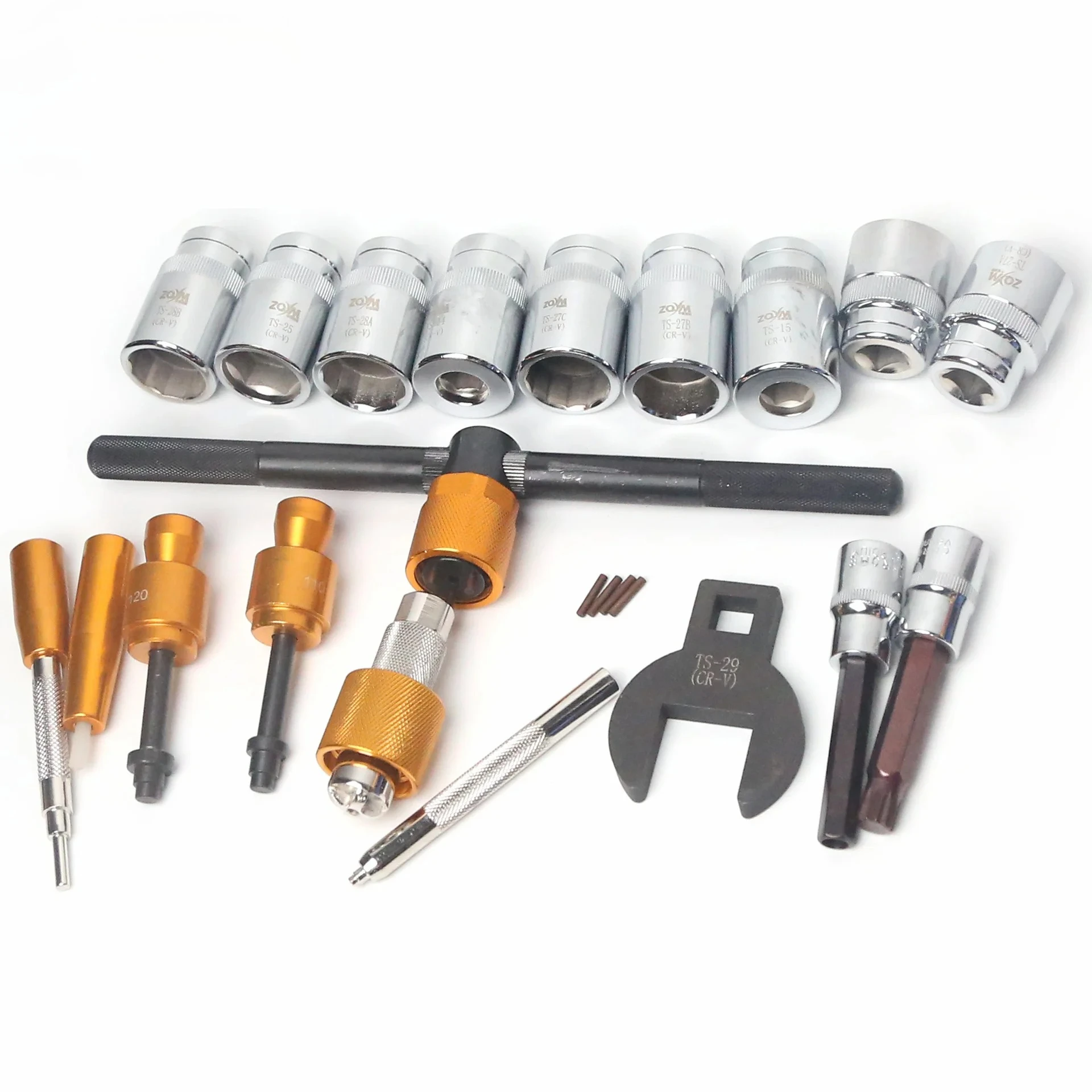 High-quality Professional 20-piece Common Rail Injectors Disassembly Tool  for Boschs Injectors