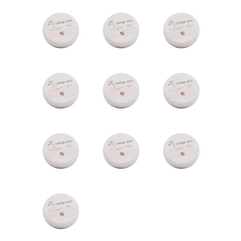 FEDI-10X Water Overflow Leakage Alarm Sensor Detector 90Db Water Level Alarm Leak Flood Detection Home Security Alarm System