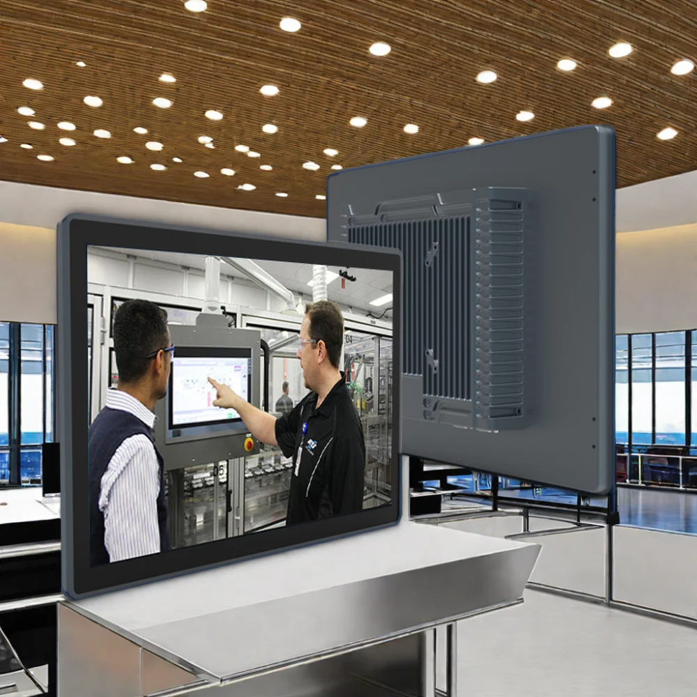 15.6 Inch 1080P FHD HD IPS TFT LCD Monitor Industrial Capacitive Touch Display with HMI Touch USB Port