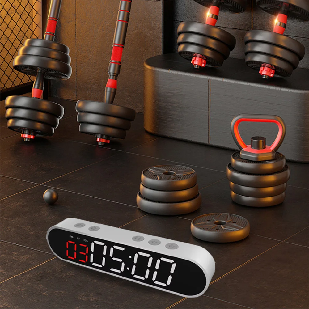 Digital Interval Training Stopwatch Multi-Mode Countdown Multifunctional Sports Timer for Crossfit Gym