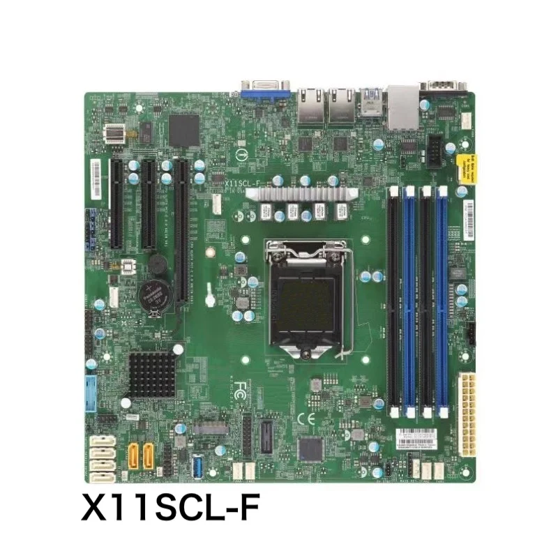 

For Supermicro X11SCL-F Desktop Motherboard LGA 1151 DDR4 Mainboard 100% Tested OK Fully Work Free Shipping